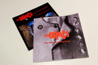 El llibre "Els Dracs, una història de pop/rock" recull el que es va veure a l'exposició però també als altres actes d'homenatge i vivències dels seus membres // Jordi Julià