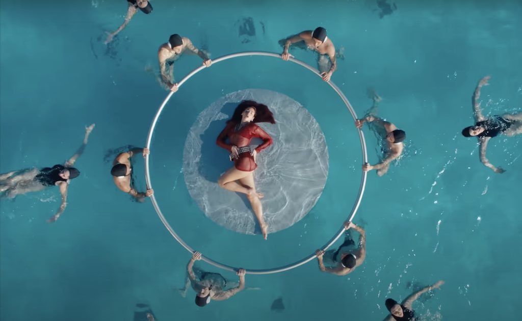 Three CN Mullins water polo players star in Dua Lipa's new music video